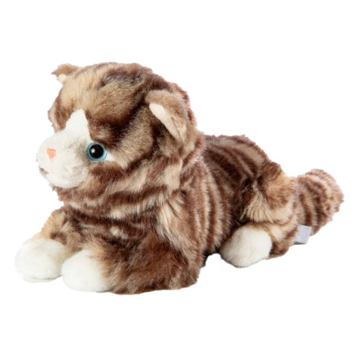 Мягкая игрушка Кот полосатый 27 см Uni-Toys N30214GR 1